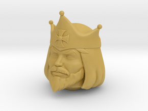 King He-man Head Vintage in Tan Fine Detail Plastic