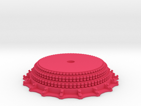 CHAOS - Center Piece in Pink Smooth Versatile Plastic