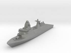 Type 31 Frigate Inspiration Class in Gray PA12: 1:1200