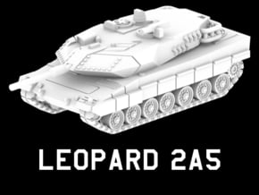 LEOPARD 2A5 in White Natural Versatile Plastic: 1:220 - Z
