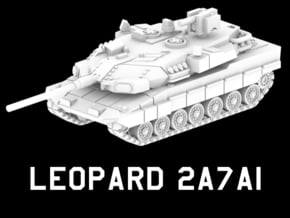 LEOPARD 2A7A1 in White Natural Versatile Plastic: 1:220 - Z