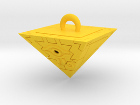 Millennium Puzzle Charm - Yu-gi-oh! in Yellow Smooth Versatile Plastic