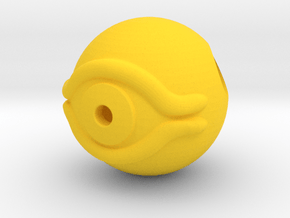 Millennium Eye Pendant in Yellow Smooth Versatile Plastic