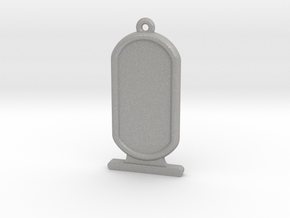 Customizable Ancient Egyptian Cartrouche in Aluminum