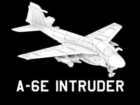 A-6E Intruder (Loaded) in White Natural Versatile Plastic: 1:220 - Z