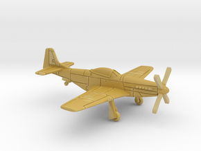 P-51D Mustang in Tan Fine Detail Plastic: 6mm