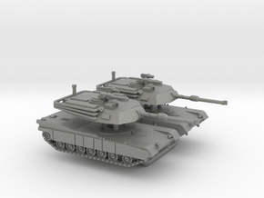 M1A1 Abrams in Gray PA12: 1:220 - Z