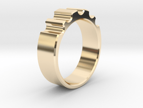 RING 001 in 14K Yellow Gold: 7.25 / 54.625
