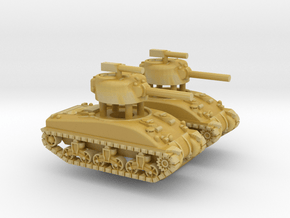 M4A1 Sherman in Tan Fine Detail Plastic: 6mm