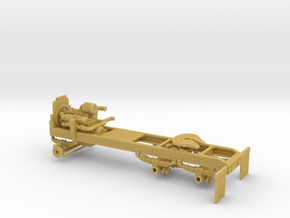1/50th Tandem axle frame for White COE Daycab in Tan Fine Detail Plastic