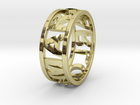 Mar Carlos in 18k Gold Plated Brass