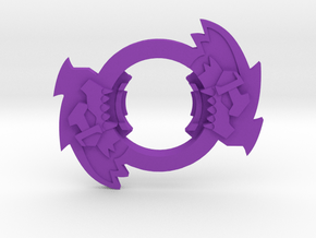 Beyblade Lycanlor | Anime Attack Ring in Purple Processed Versatile Plastic