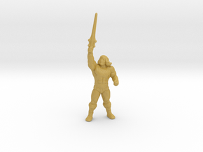 He-man I Have The Power HO scale 20mm miniature wh in Tan Fine Detail Plastic