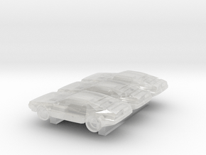 Dmc-12 DeLorean Scale 1:270 in Clear Ultra Fine Detail Plastic