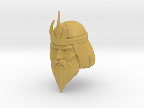 King Mercia Head Classcis/Origins in Tan Fine Detail Plastic