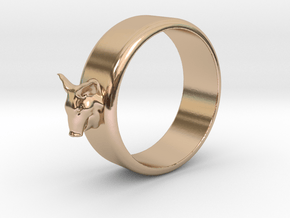 houdini_pig_test_ring in 9K Rose Gold 
