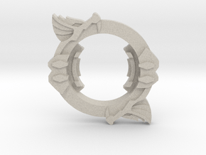 Beyblade Draculor | Anime Attack Ring in Natural Sandstone