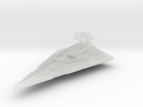 Imperial-I Class Star Destroyer 1/20000 in Clear Ultra Fine Detail Plastic