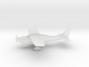 Cessna 206 Skywagon in Clear Ultra Fine Detail Plastic: 1:200