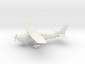 Cessna 206 Skywagon in White Natural Versatile Plastic: 1:64 - S