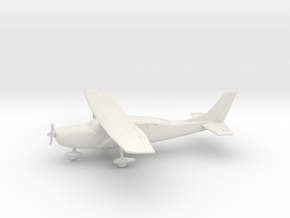 Cessna 207 Skywagon in White Natural Versatile Plastic: 1:64 - S