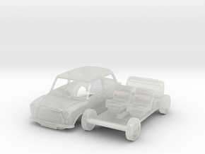 Austin Mini 1/120 TT in Clear Ultra Fine Detail Plastic