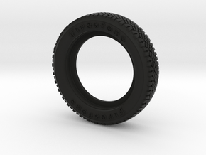 Tamiya 1/10 Volkswagen Beetle Tire for 2pc Wheel in Black Natural TPE (SLS)
