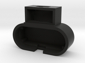 TOTO Flush Button Housing in Black Smooth Versatile Plastic