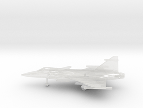 Saab JAS.39C Gripen in Clear Ultra Fine Detail Plastic: 6mm