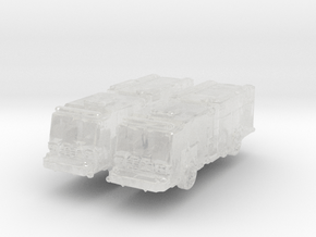 Pierce Velocity Pumper (x2) 1/400 in Clear Ultra Fine Detail Plastic