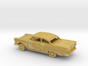 1/87 1957 Ford Custom 300 Coupe Kit in Tan Fine Detail Plastic