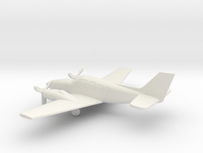 Beechcraft Baron G58 in White Natural Versatile Plastic: 1:144