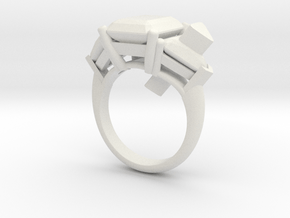 Ring 39 in White Natural Versatile Plastic