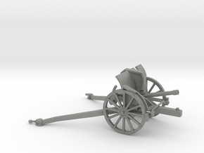 1/56 Cannone da 75/27 mod 1911 field gun in Gray PA12