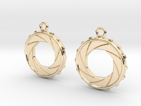 Diaphragm in 14k Gold Plated Brass