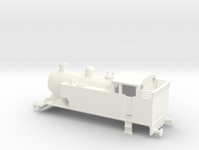 OO NWR Class 1 (Dalby) in White Smooth Versatile Plastic