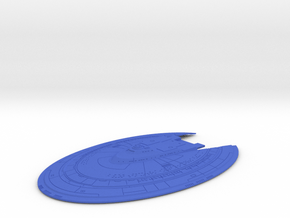 1/1400 Excelsior II Class Saucer Top in Blue Smooth Versatile Plastic