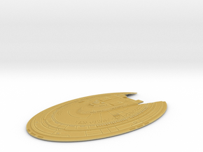 1/1400 Excelsior II Class Saucer Top in Tan Fine Detail Plastic