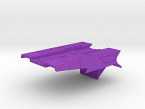 1/1400 Excelsior II Class Impulse Deck in Purple Smooth Versatile Plastic