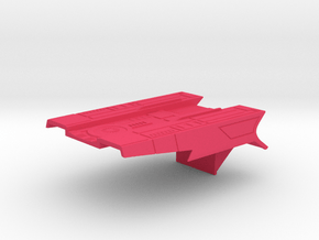 1/1400 Excelsior II Class Impulse Deck in Pink Smooth Versatile Plastic