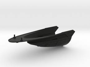 1/1400 Excelsior II Class Secondary Hull Front in Black Smooth Versatile Plastic