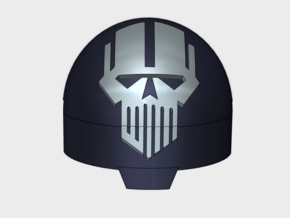 10x Iron Heads - T:1p Terminator Shoulders in Tan Fine Detail Plastic