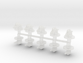 Termabugs 6mm Epic Infantry miniature models alien in Clear Ultra Fine Detail Plastic