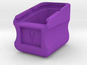 Glock +4 Mag Extension in Purple Smooth Versatile Plastic