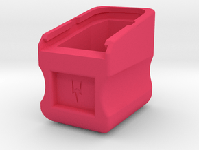 Glock +5 Mag Extension in Pink Smooth Versatile Plastic