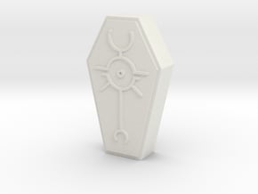Warhammer 40K Necron Atun Dynasty V2 - 5cm in White Natural Versatile Plastic
