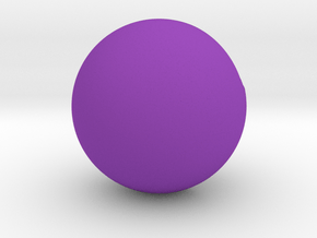 Wrecking ball 10,00to "Ferraro" style - scale 1/50 in Purple Smooth Versatile Plastic