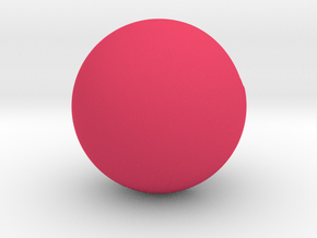 Wrecking ball 10,00to "Ferraro" style - scale 1/50 in Pink Smooth Versatile Plastic