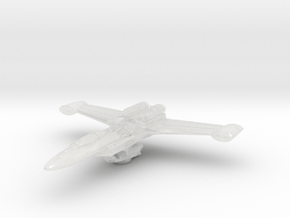 (MMch) Planetary Defender Starfighter in Clear Ultra Fine Detail Plastic