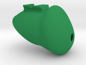 X3s Classic L=70mm, 8mm hole in Green Smooth Versatile Plastic: Small